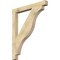 Ekena Millwork Funston Block Rough Sawn Bracket, Douglas Fir, 4"W x 40"D x 48"H BKT04X40X48FST05RDF - alternate 1